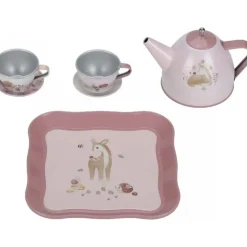 Valise service à thé - fairy garden