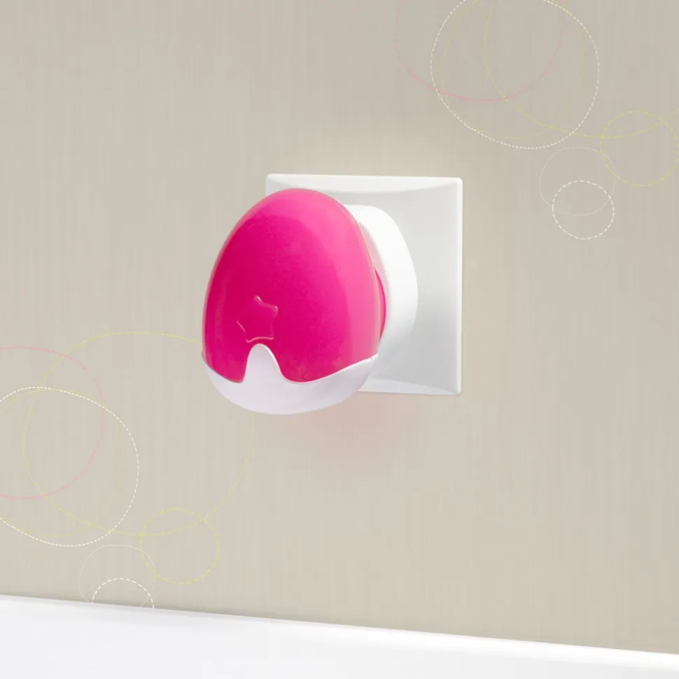 Veilleuse bébé automatique rose