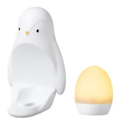Veilleuse bébé grobrite pingouin 2-en-1 nomade