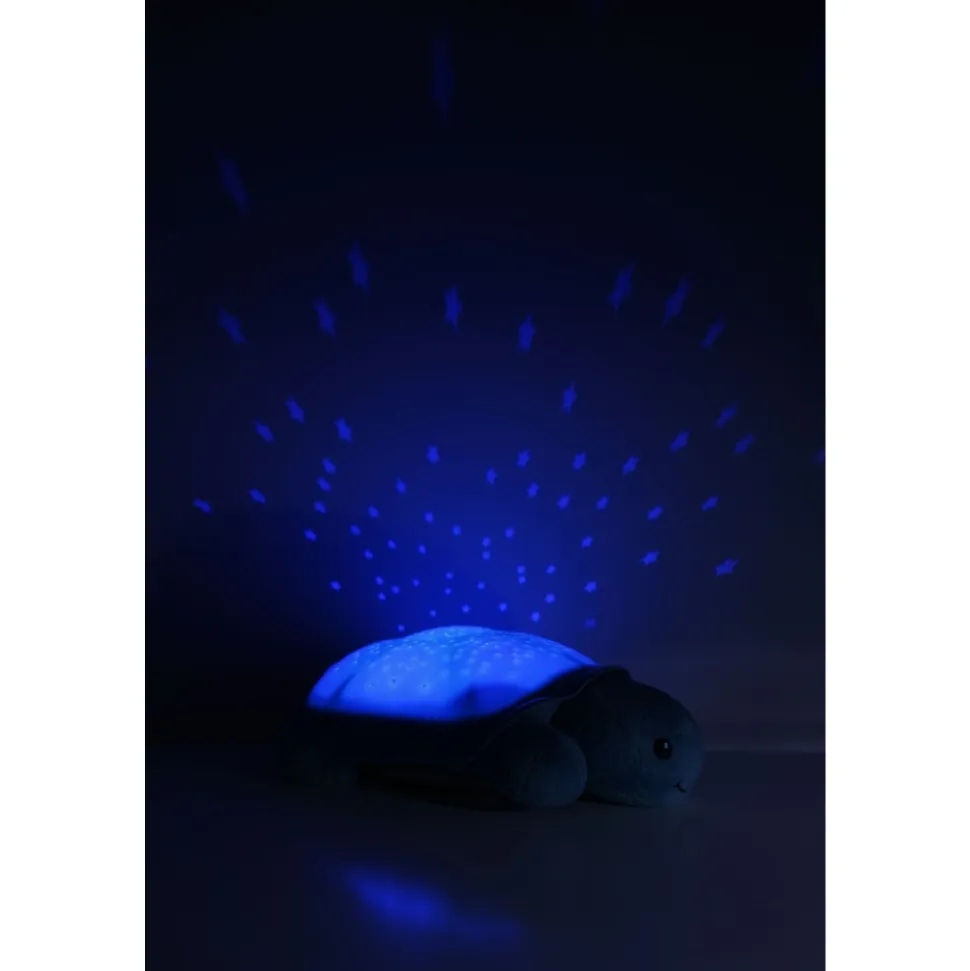 Veilleuse bébé projection plafond musicale tortue twinkling twilight rose