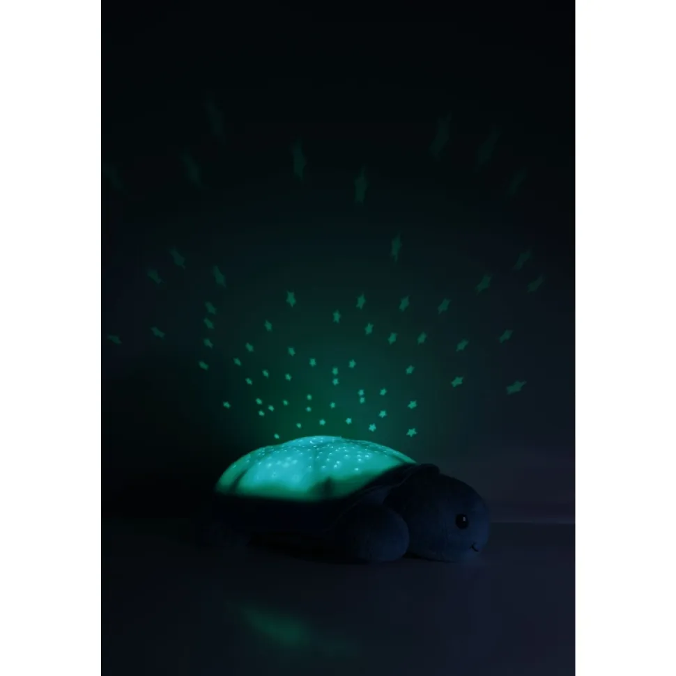 Veilleuse bébé projection plafond musicale tortue twinkling twilight rose