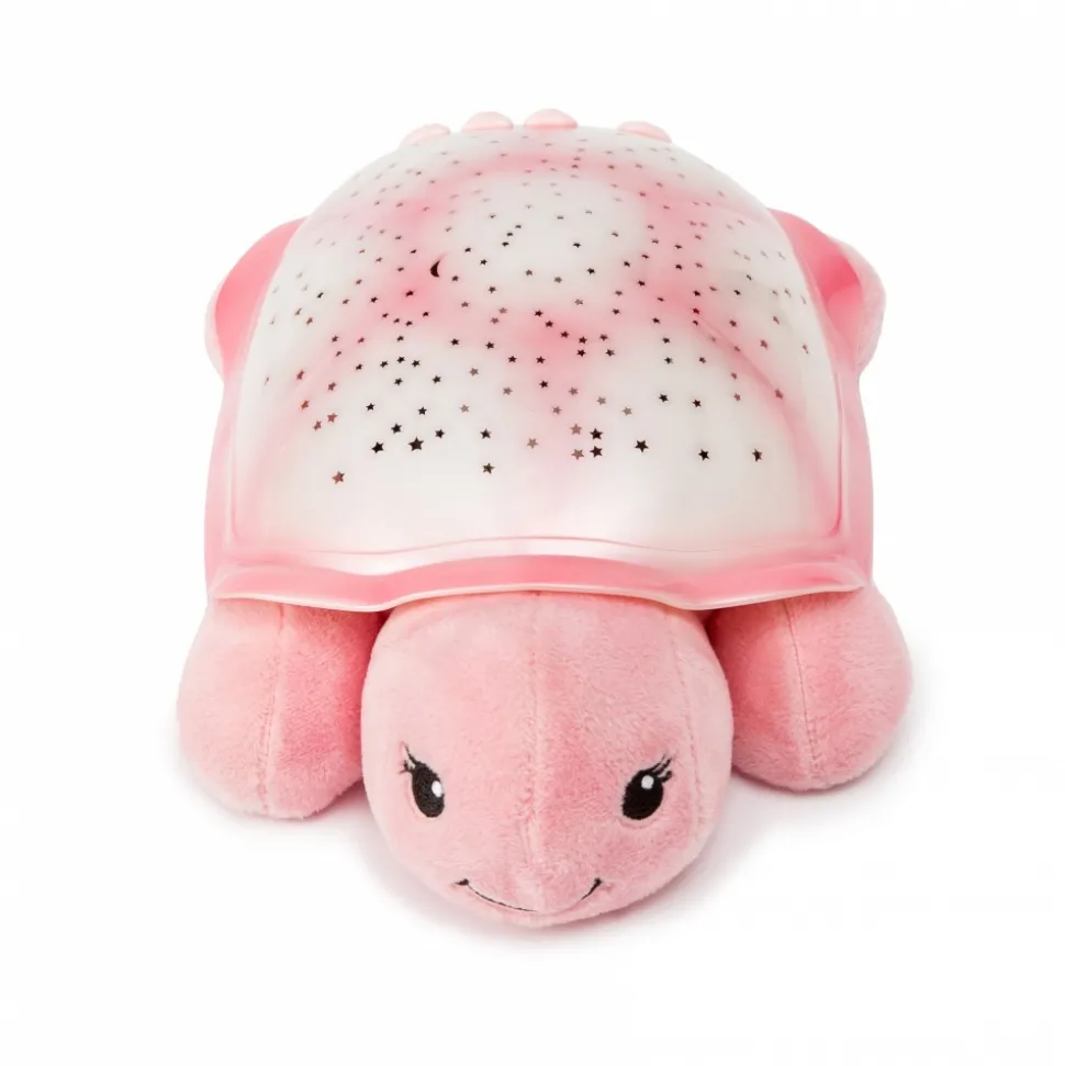 Veilleuse bébé projection plafond musicale tortue twinkling twilight rose