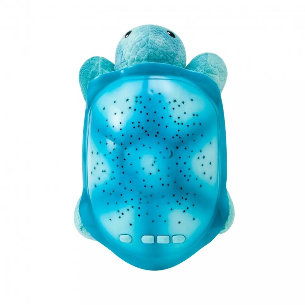 Veilleuse bébé projection plafond musicale tortue twinkling twilight aqua