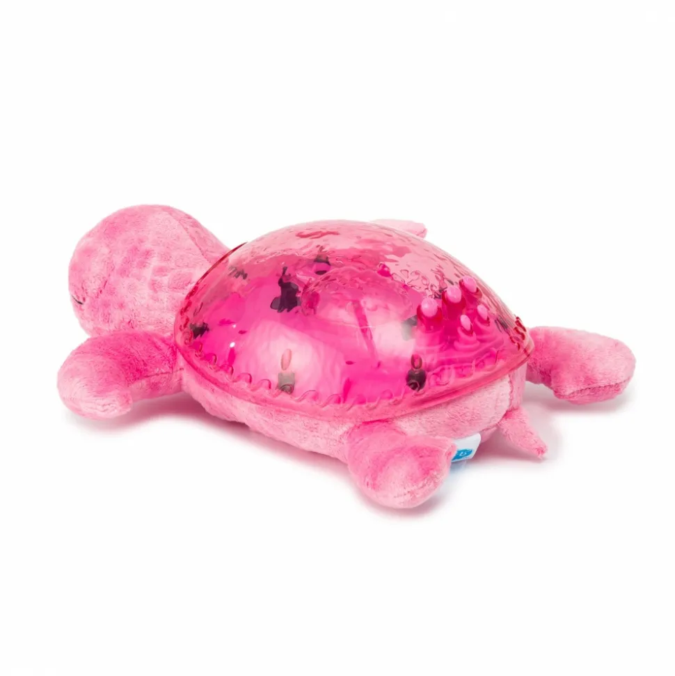 Veilleuse bébé projection plafond musicale tortue tranquille pink