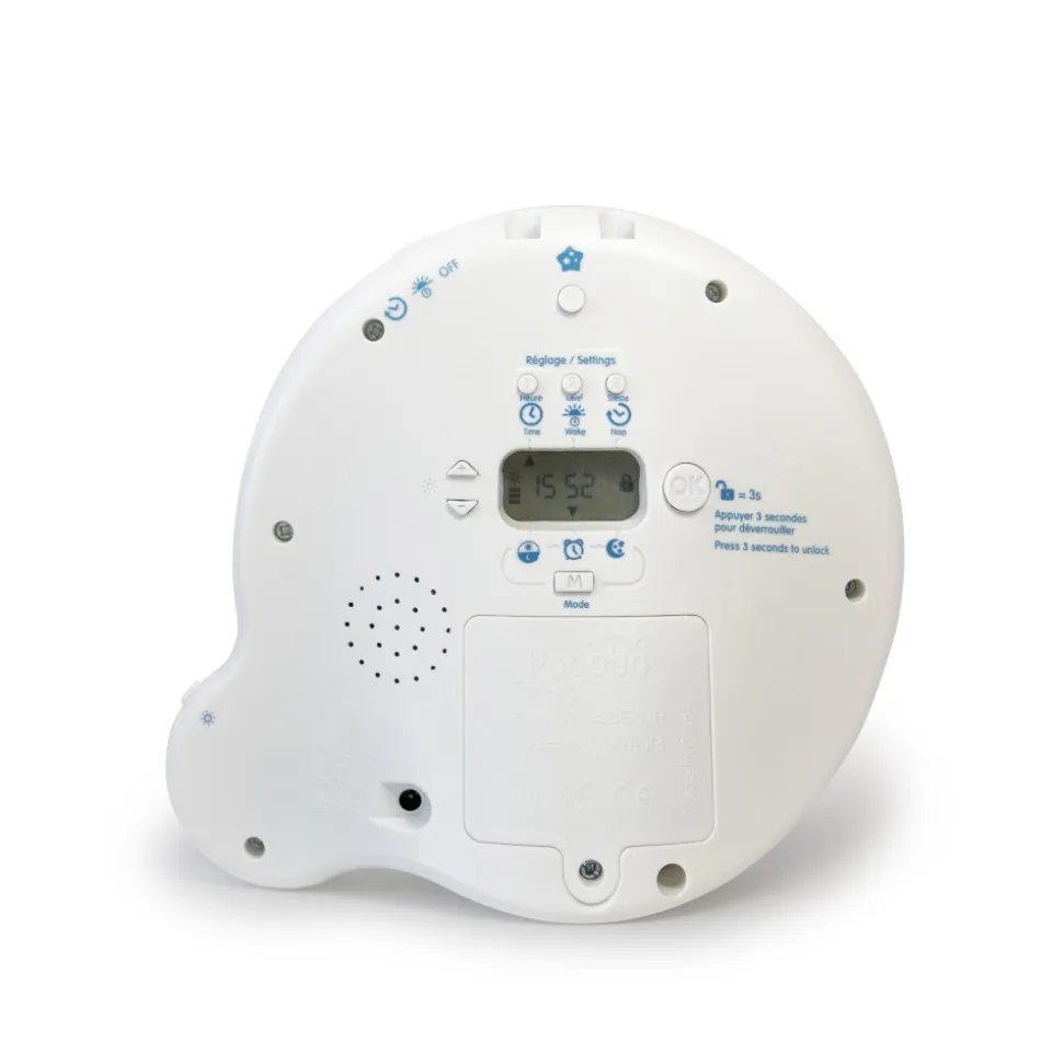 Veilleuse bébé réveil kid sleep essential blanc