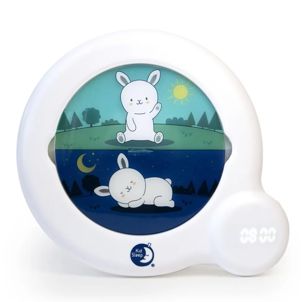 Veilleuse bébé réveil kid sleep essential blanc
