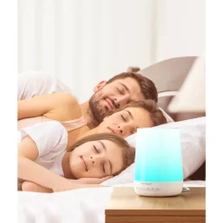 Veilleuse à bruits blanc bébé connectée