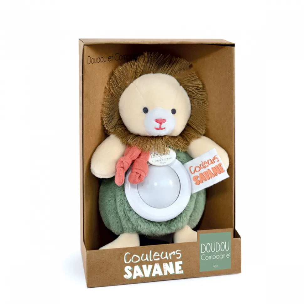 Veilleuse couleurs savane lion