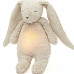 Veilleuse lapin nature bio avec sons & lumières sable