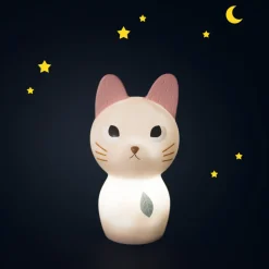 Veilleuse nomade après la pluie - chat
