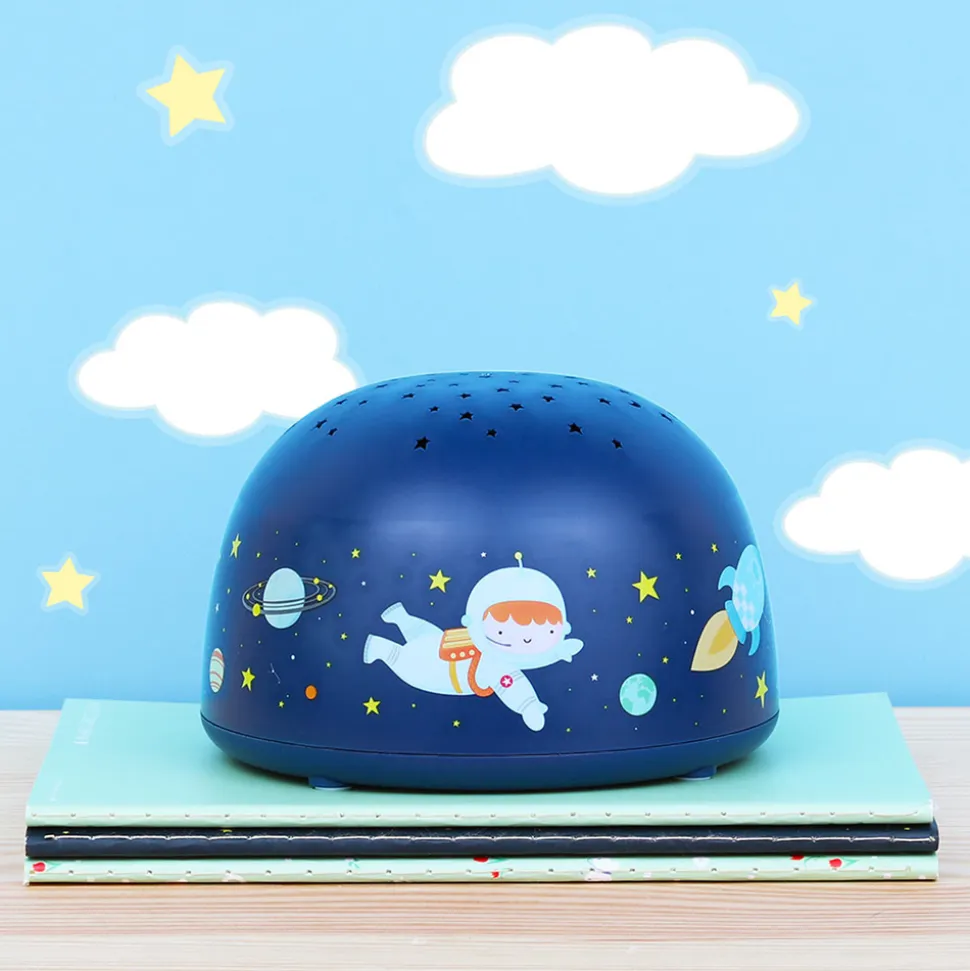 Veilleuse projecteur d’étoiles enfant espace