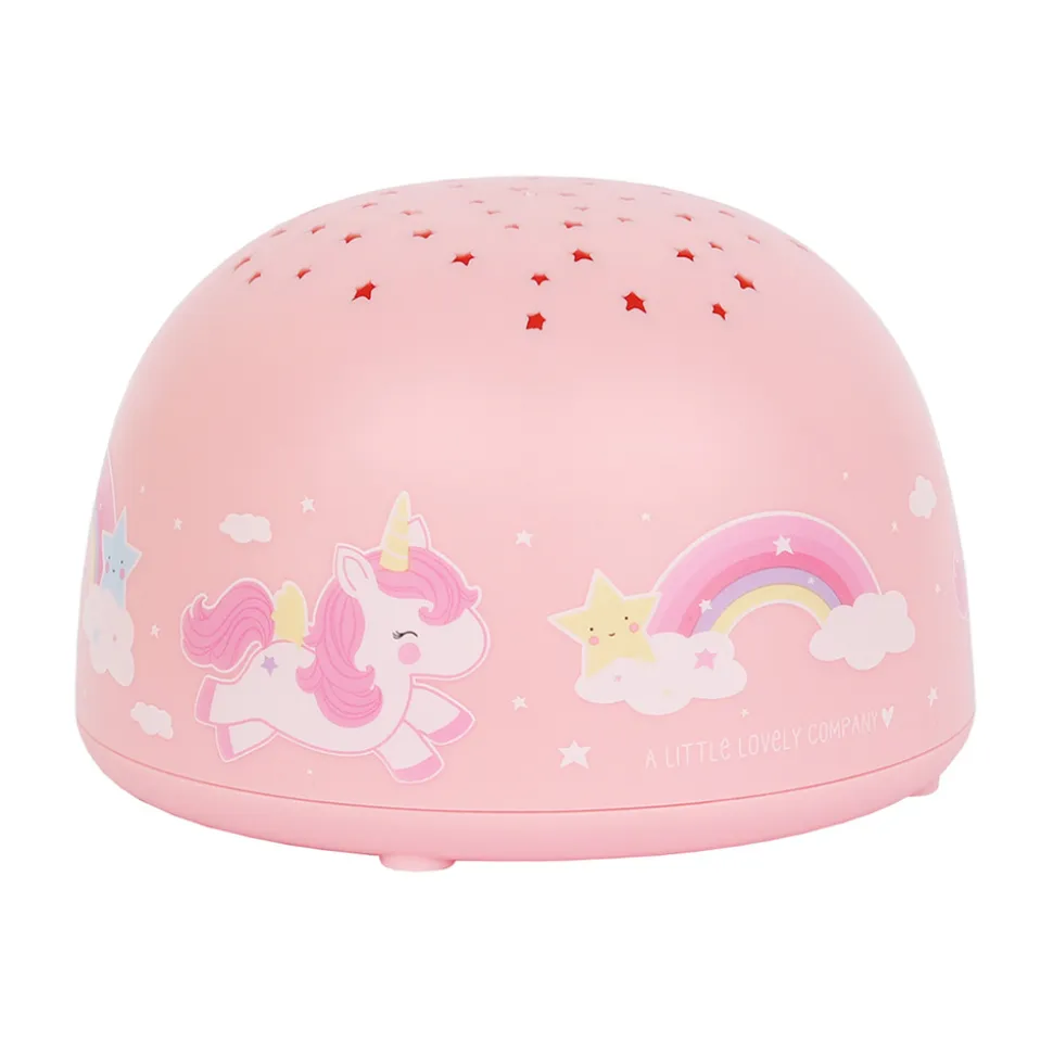 Veilleuse projecteur d’étoiles enfant licorne