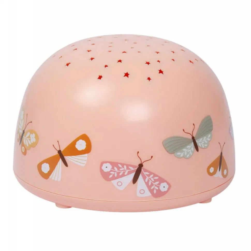 Veilleuse projecteur d’étoiles enfant papillons