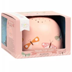 Veilleuse projecteur d’étoiles enfant papillons