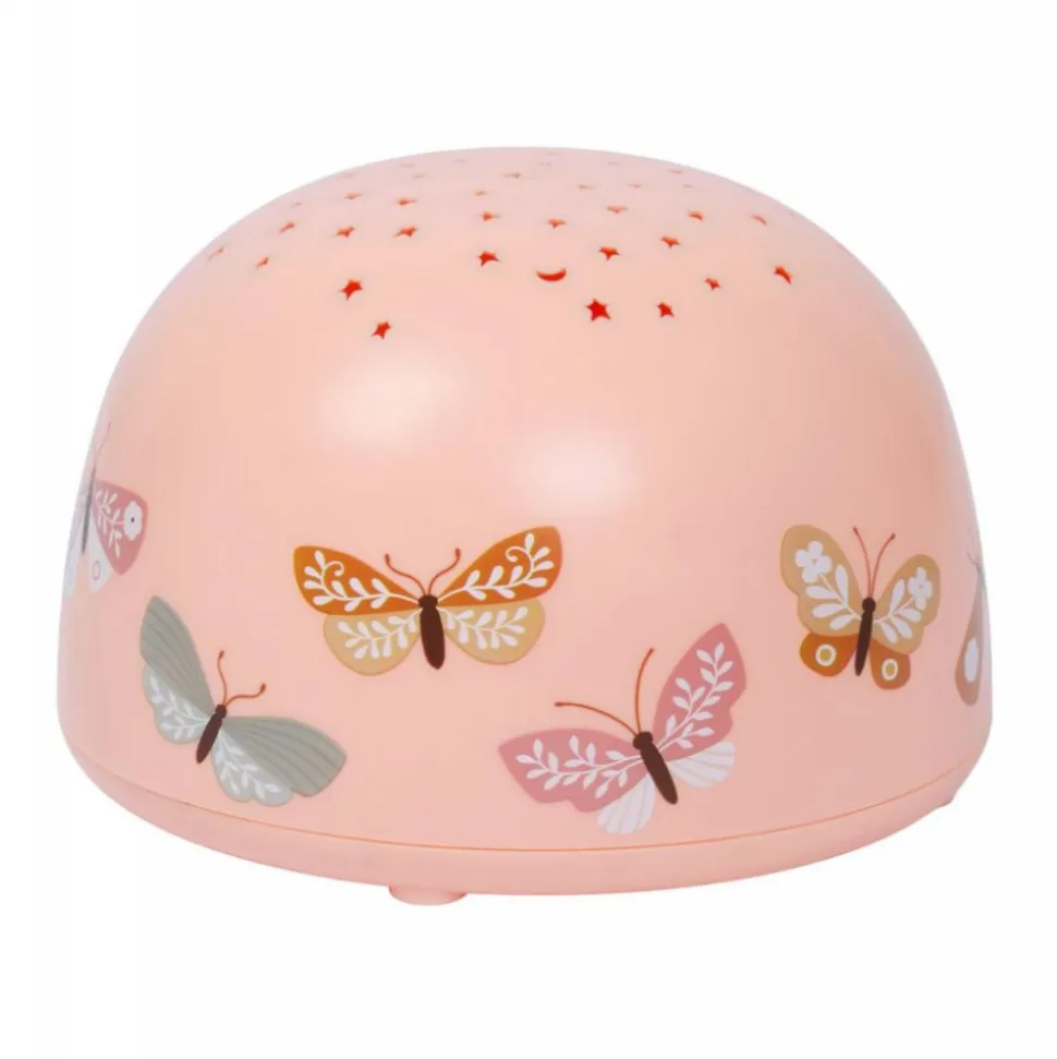 Veilleuse projecteur d’étoiles enfant papillons
