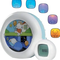 Veilleuse réveil bébé musicale évolutive moon blanc