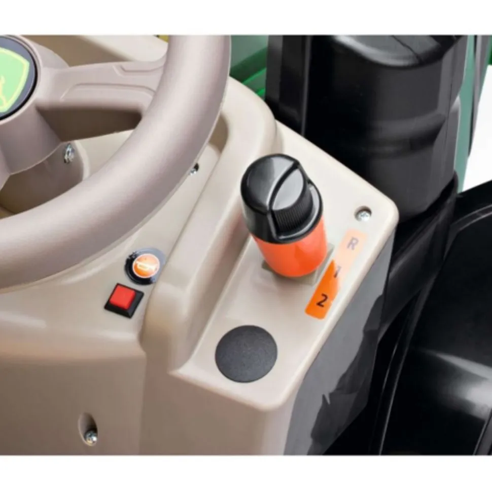 Véhicule tracteur enfant électrique john deere dual force