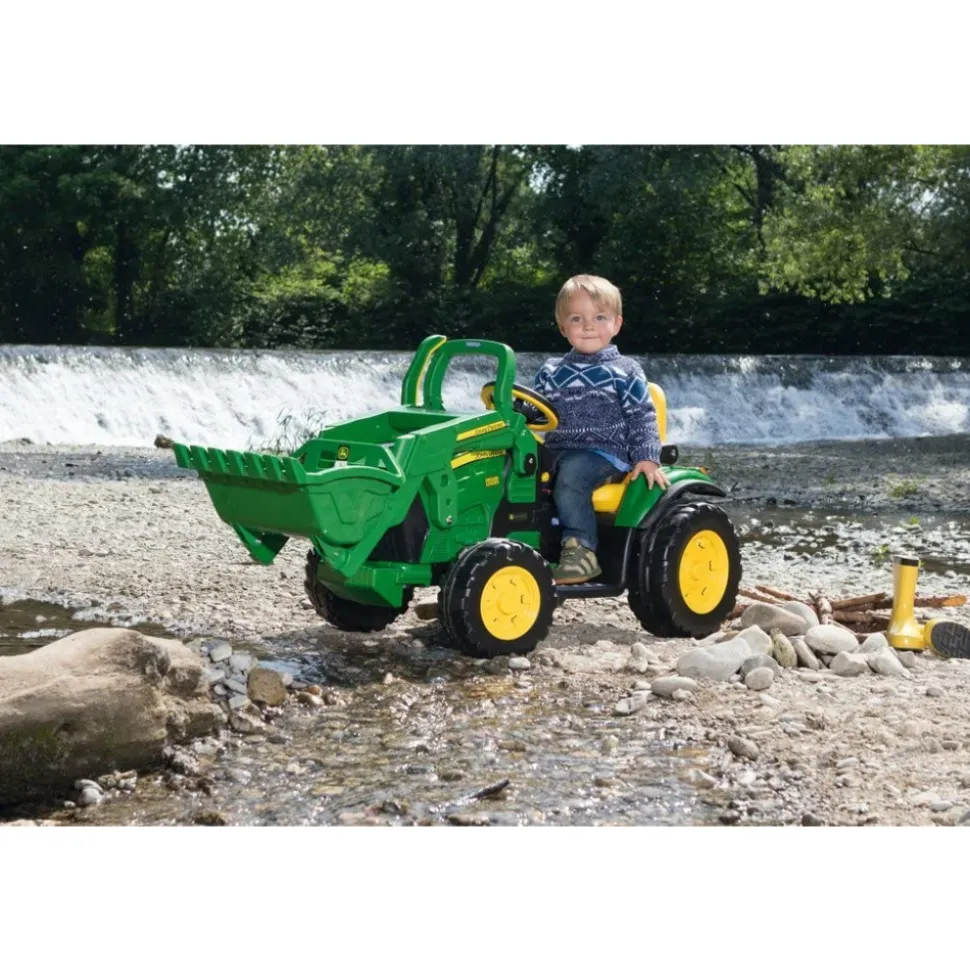 Véhicule tracteur électrique john deere loader 12v