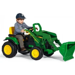 Véhicule tracteur électrique john deere loader 12v