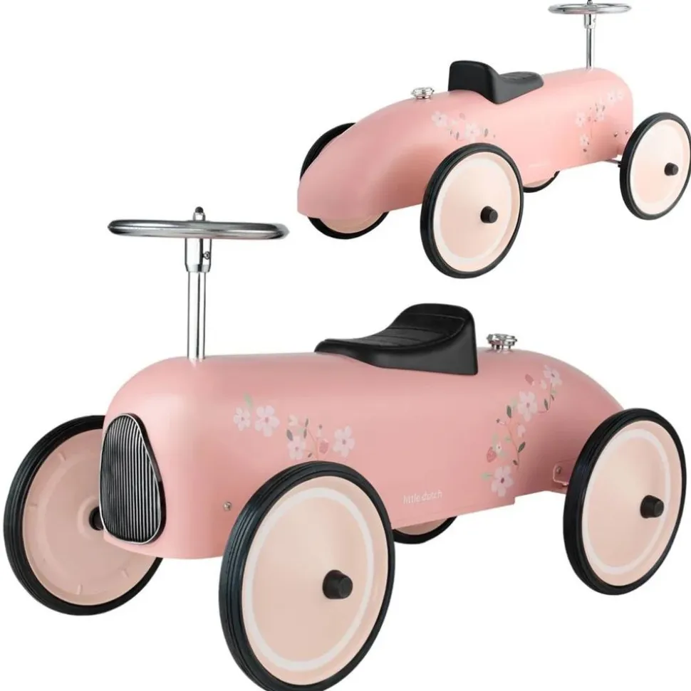 Voiture retro roller - rose